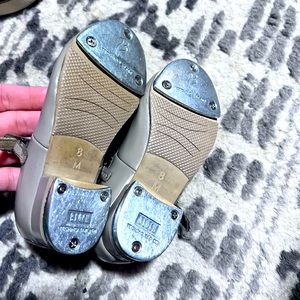 Block girls tap dancing shoes